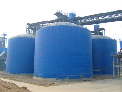 微山水泥钢板库改造