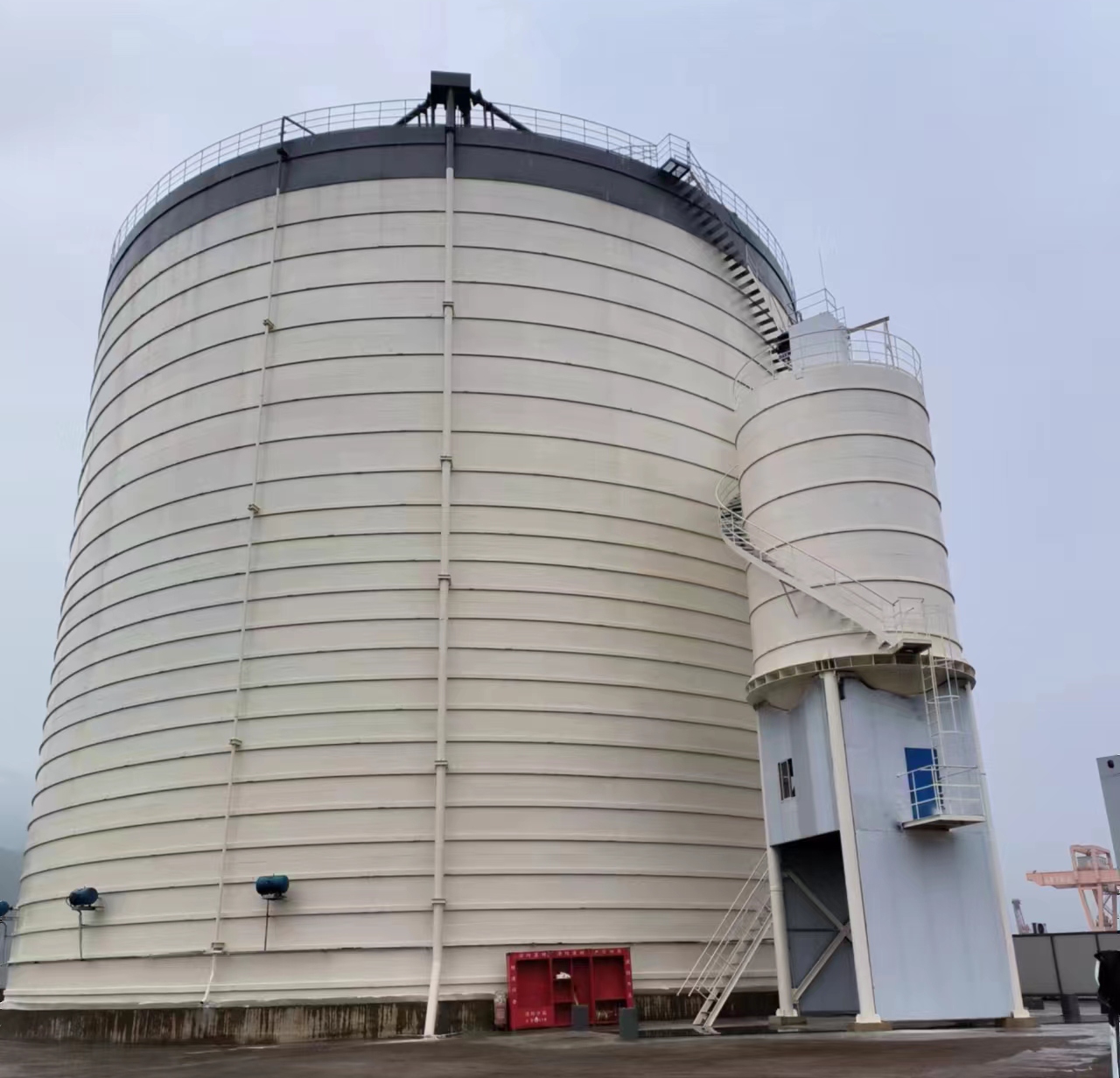 微山10万吨水泥钢板库