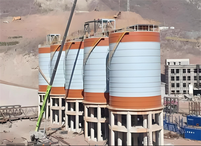 微山高架钢板仓